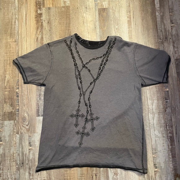 SOLD - affliction reversible t-shirt y2k baggy - Picture 3 of 4